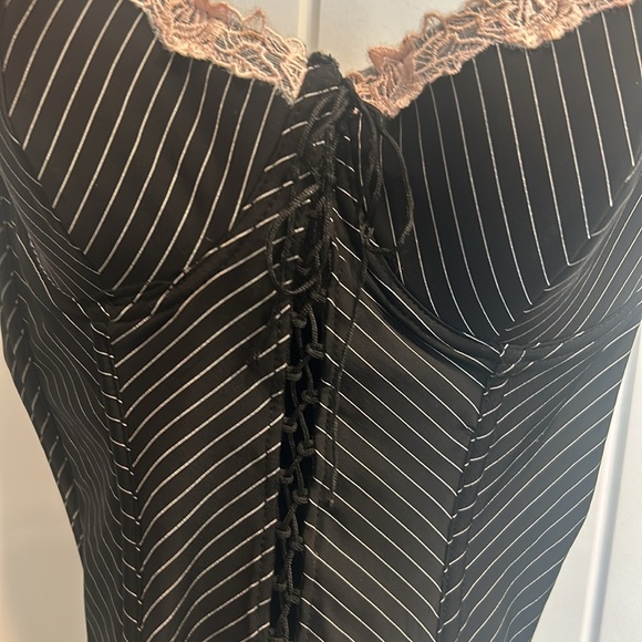 Deadstock Gothic Morbid Threads Corset - Picture 4 of 16